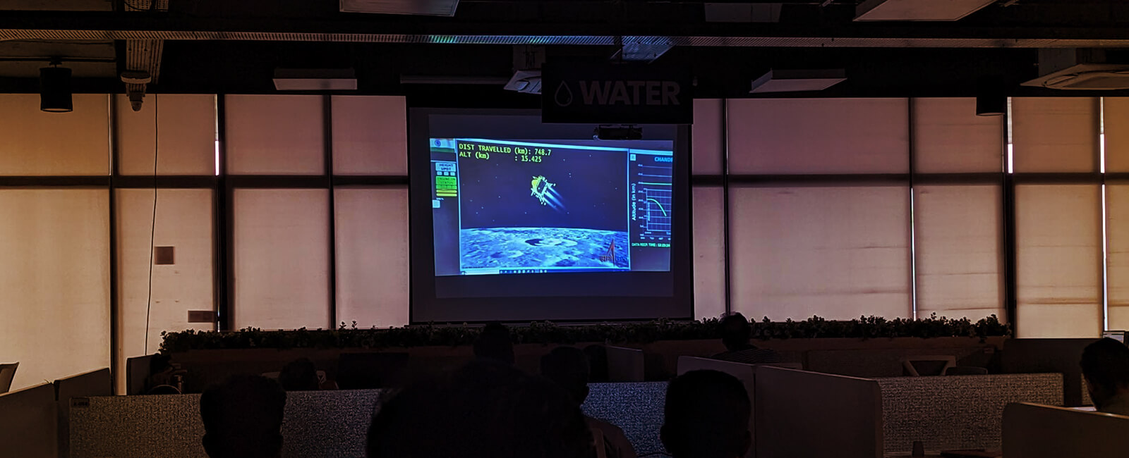 Live Screening of Chandrayaan-3 Soft-Landing on the Moon at Rysun Offices