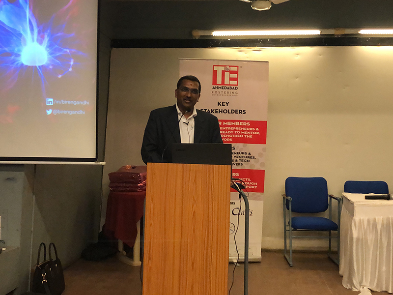Tech Talks with Mr. Biren Gandhi at Trends 2020